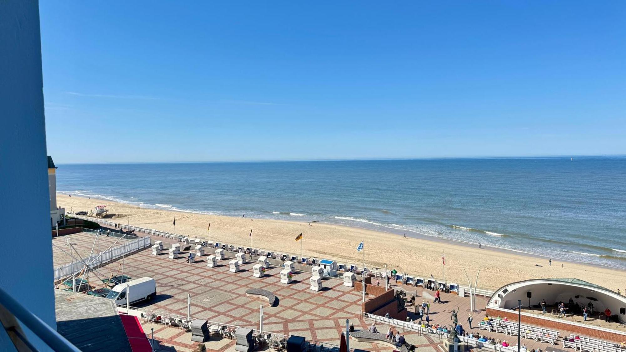 1-78, Seeseite, Haus Metropol, 4 Etage Westerland Dış mekan fotoğraf